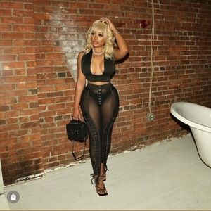 YG Collection Tai Mesh Pants